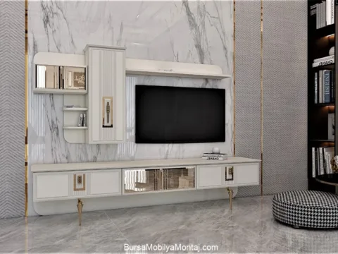 Kestel Dudaklı Mahallesi TV Ünitesi Montajı ve Kurulumu